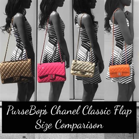 chanel flap 29.92|chanel 19 size comparison.